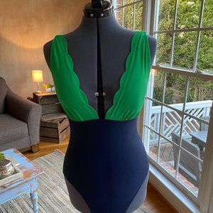 J. Crew Factory One-Piece Bathing Suit